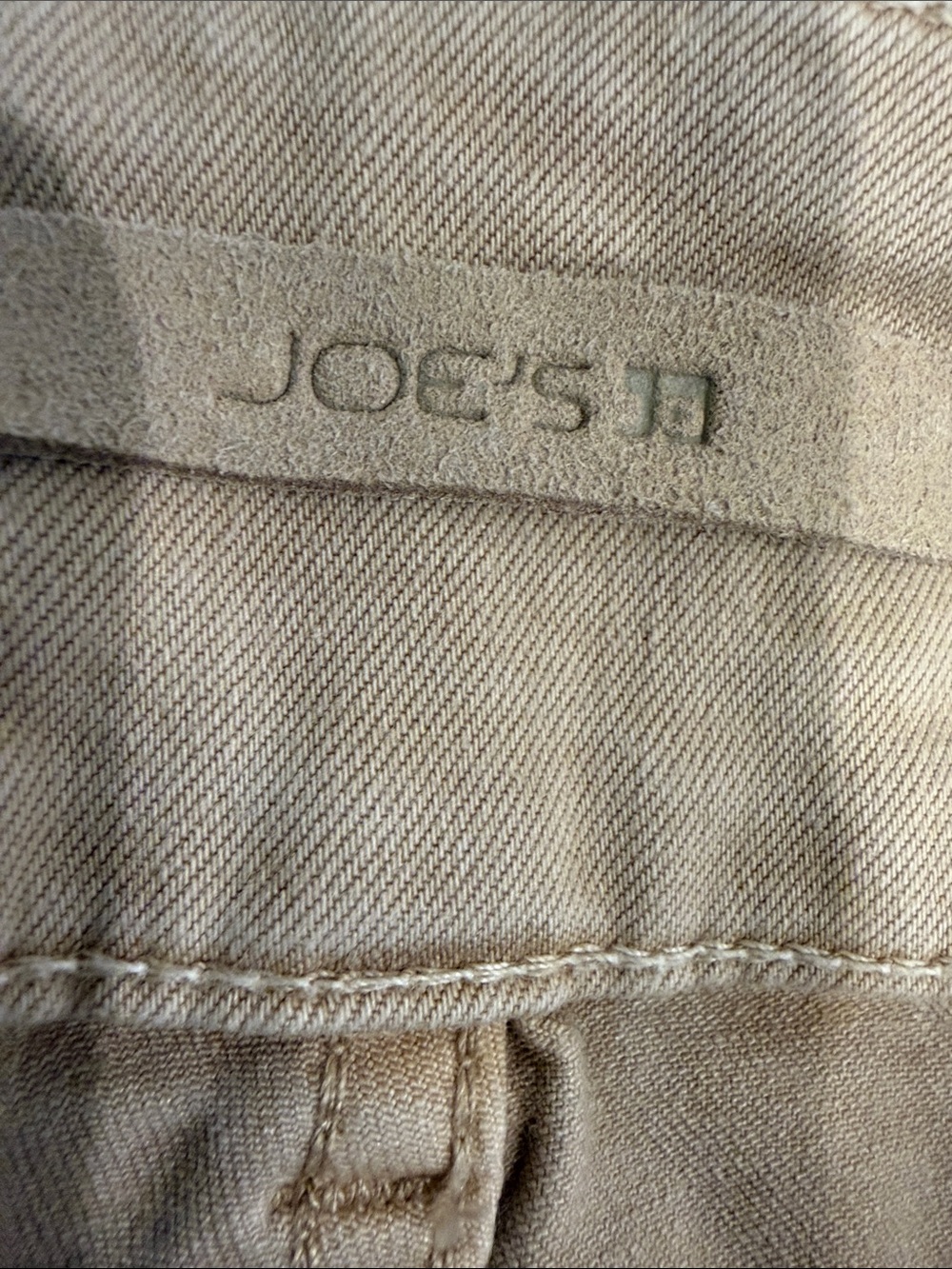 Joe's Jeans The Milla Khaki Utility Crop Pants Sz 24 Tan Wide Leg Cargo Cropped - Picture 4 of 6